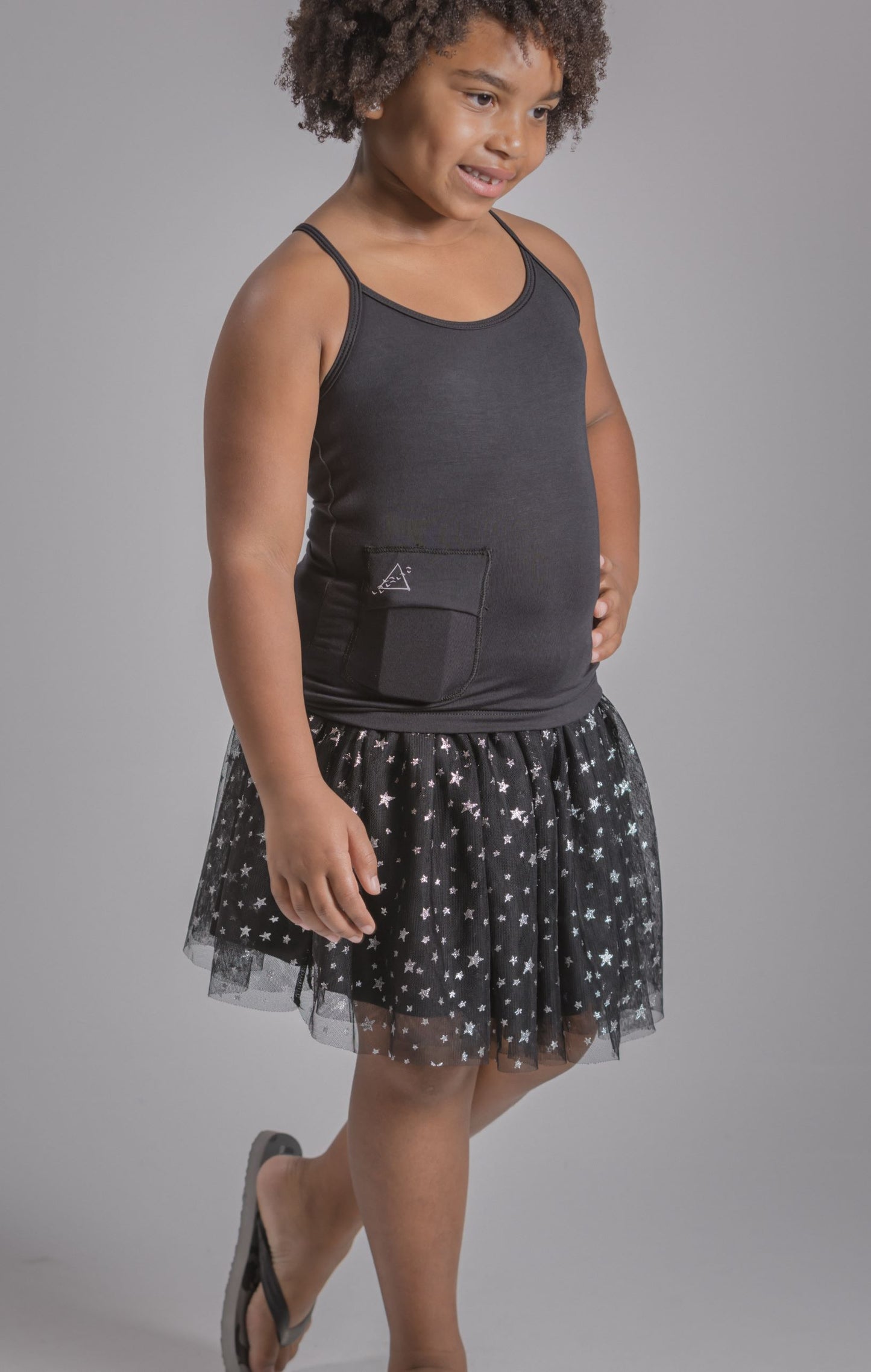 Girl's Loungewear Cami Tank with Insulin Pump Pocket