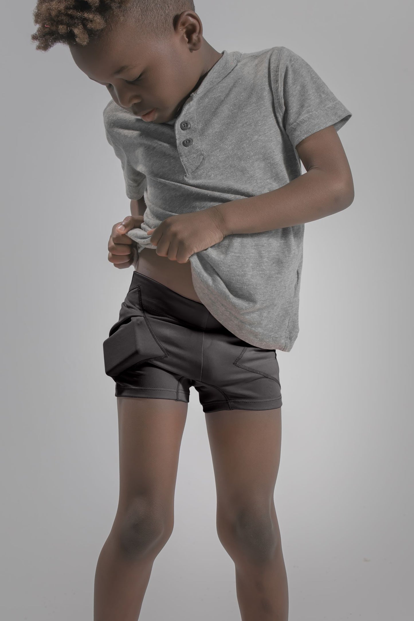 Boy's Activewear Boxer Briefs with Insulin Pump Pockets