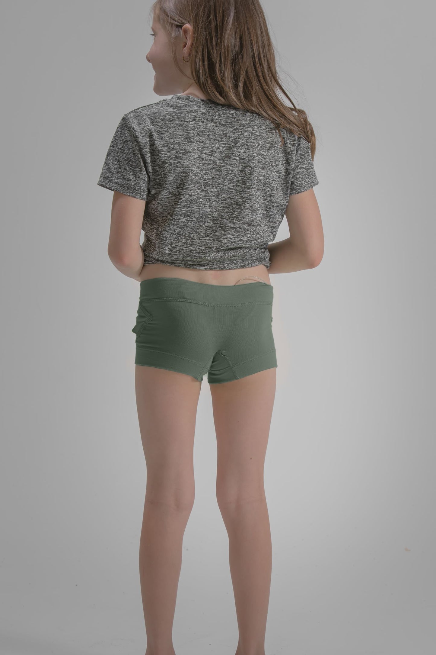 Girl's Everyday Stretch Underwear with Insulin Pump Pockets