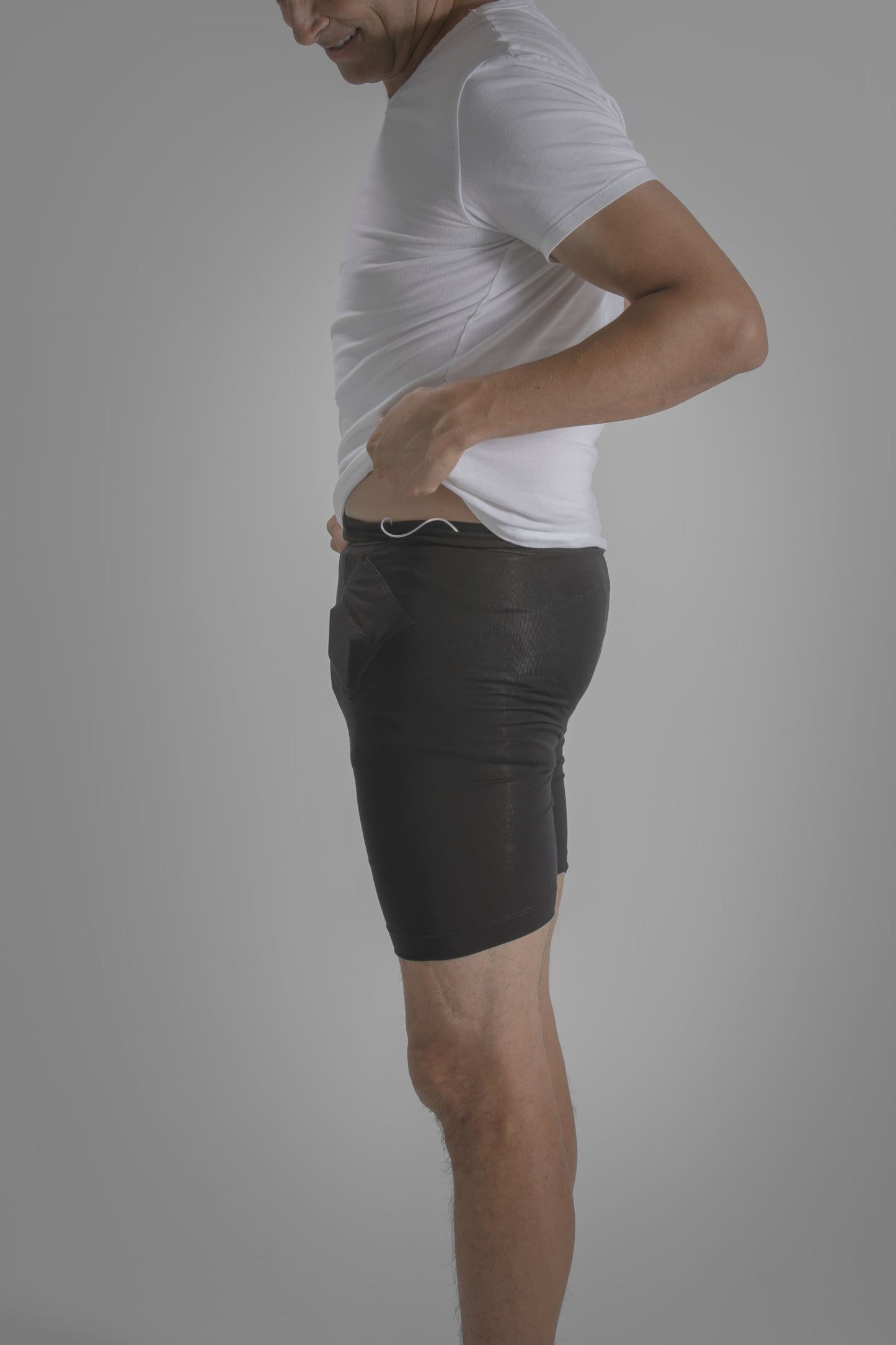 Men's Loungewear Boxer Briefs with Pump Pockets